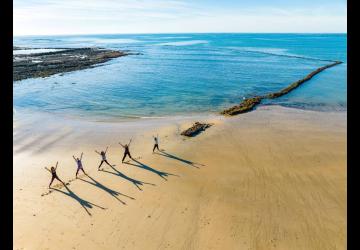 Yoga à la Plage